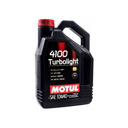 MOTUL 4100 Turbolight 10W40 4 L slika 1