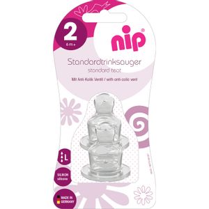 Nip cucla ventilom protiv grčeva silikon 2L 2 kom