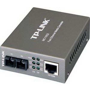 TP-Link 100Mbps RJ45 to 100base optical (SC, SM)-20km Media Converter