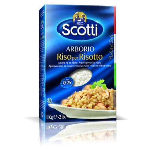 Riso Scotti - ARBORIO Risotto riža 1 kg —