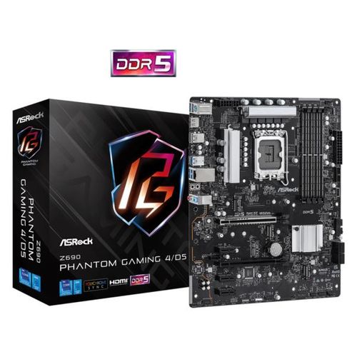 Asrock Intel LGA1700 Z690 PHANTOM GAMING 4 D5 slika 1