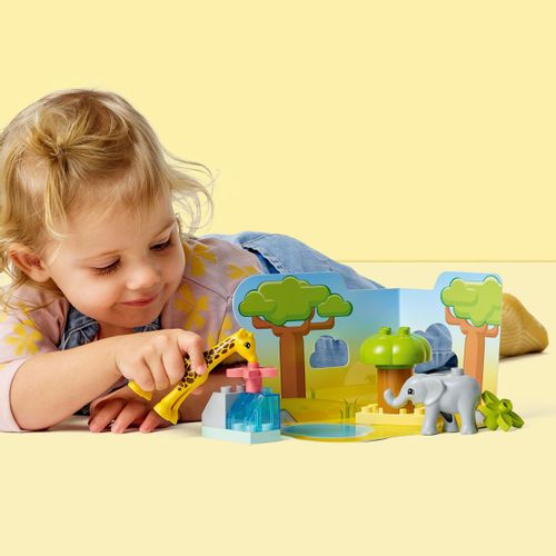 Playset Lego DUPLO African Wild Animals, 10 Dijelovi slika 4