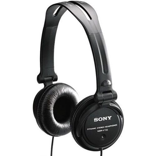 Sony MDRV150.CE7 slušalice crne slika 1