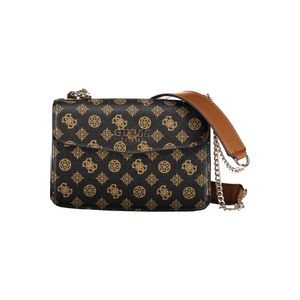 GUESS JEANS WOMEN'S BAG BROWN