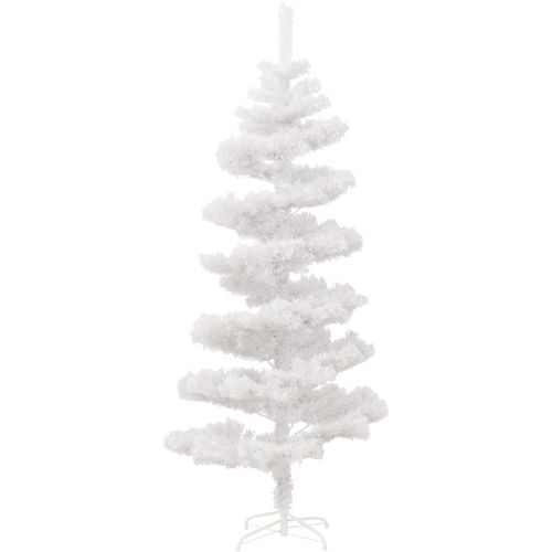 Spiralno božićno drvce sa stalkom LED bijelo 150 cm PVC slika 13
