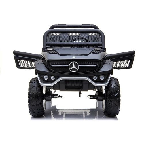 Licencirani Mercedes Unimog crni - auto na akumulator slika 7