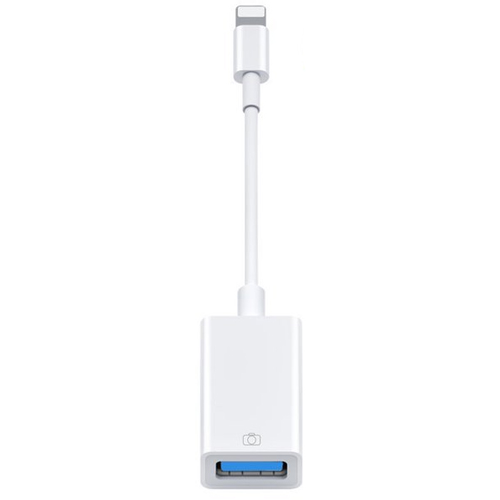 OTG lightning na USB kamera adapter beli slika 1