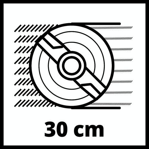 Einhell Akumulatorska kosačica za travu Set GE-CM 18/30 Li (1x3,0Ah) slika 7