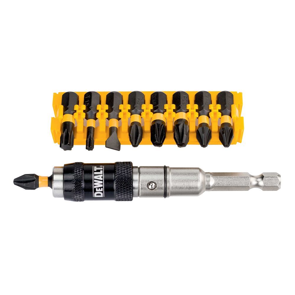 DeWalt 10-dijelni set bit nastavaka Torsion DT70518T slika 1