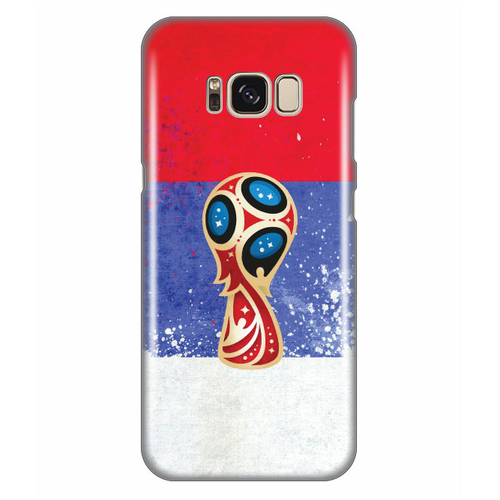Torbica Silikonska Print Skin za Samsung G950 S8 Serbia World Cup slika 1
