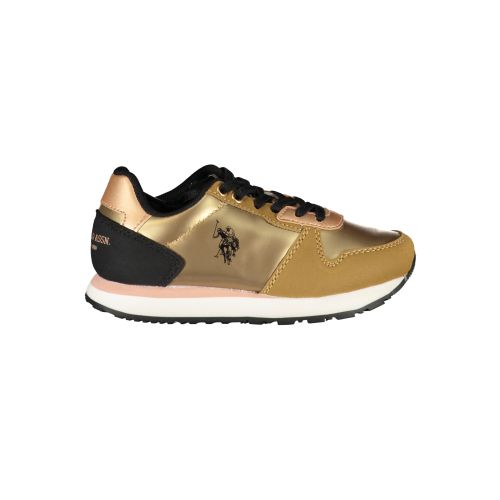 US POLO ASSN. GOLD CHILDREN'S SPORTS SHOES slika 1