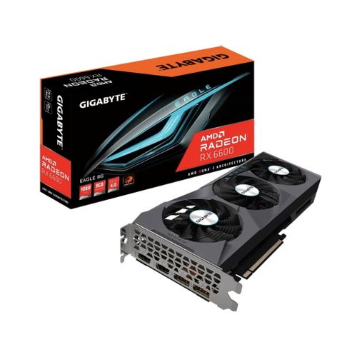 Gigabyte grafička karta GV-R66EAGLE-8GD AMD 8GB GDDR6 128bit crna slika 1