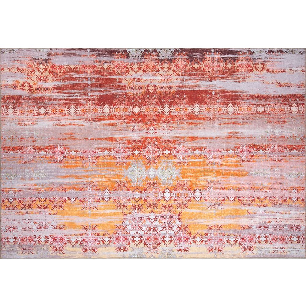 Višebojni Hodnički Tepih Fusion Chenille - Crveni AL 172 (75 x 150 cm) slika 2
