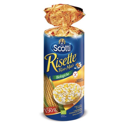 Riso Scotti - galete od kukuruza i rižinih klica bez glutena 150g slika 1