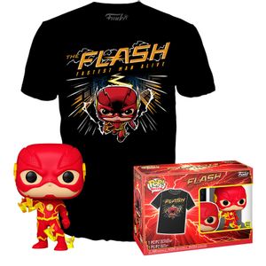 Set figure POP &Tee DC Comics The Flash size XL