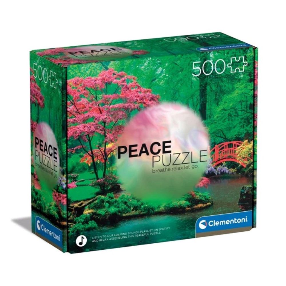 Clementoni CL35528 Puzzle 500 PEACE PUZZLE KIŠNE KAPI, 500kom slika 1