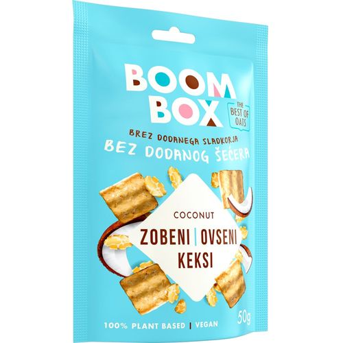 Boom Box Zobeni keksi Kokos 50g slika 2