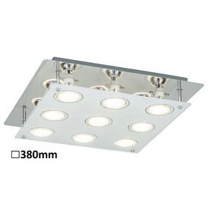 Rabalux Naomi ceiling lamp 9xGU10 5W, hrom