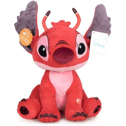 Disney Stitch Leroy soft plush toy with sound 40cm slika 1
