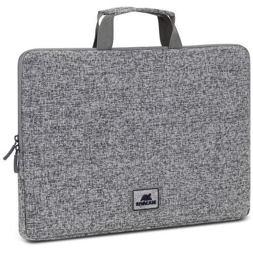 Torba RivaCase 15.6" Anvik 7915 Light Grey laptop sleeve with handles slika 1