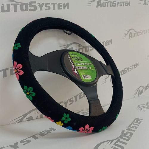 Autosystem Navlaka za volan, Flowers, 37 do 39 cm slika 1