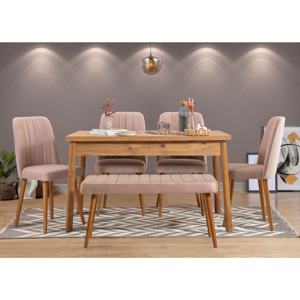 Costa Atlantic Stone Set Stola i Stolica (6 Komada) slika 1
