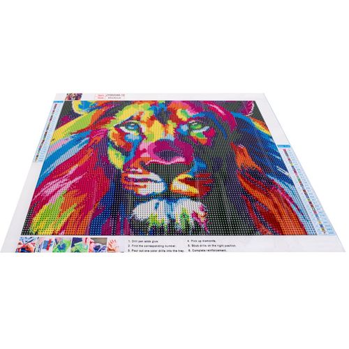 Set za izradu 5D mozaika lav slika 3