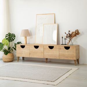 Four Seasons - Oak v2 Oak TV Stand