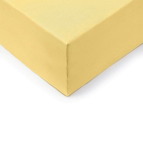 Elastični čaršav Vitapur Lyon XXL -žuti yellow 160x200 cm slika 2