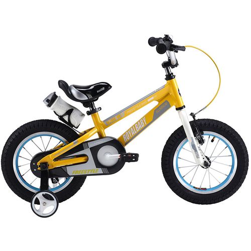 Dječji bicikl Space aluminij 12" žuti slika 1