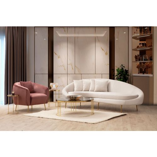 Atelier Del Sofa Fotelja wing ESES ružičasta, Eses - Pink slika 2