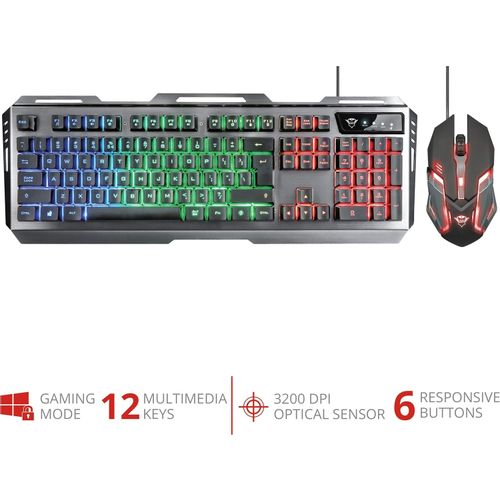 Gaming Set Tastatura i Miš TRUST GXT 845 Tural slika 2