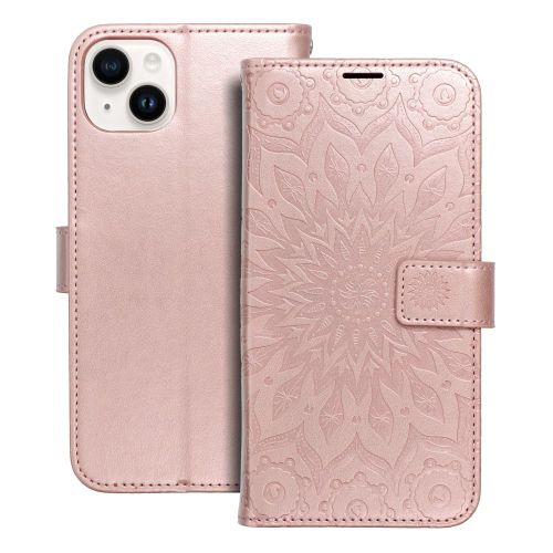 Forcell MEZZO Book case za IPHONE 14 Plus mandala rose gold slika 1