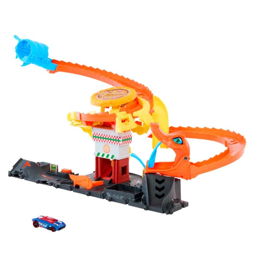 Hot Wheels City Pizza Slam Cobra Attack - Kobra napada piceriju slika 5
