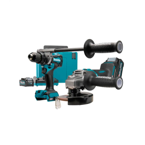 XGT MAKITA 40V - Akumulatorski set bušilica-odvijač i brusilica DK0124G201
