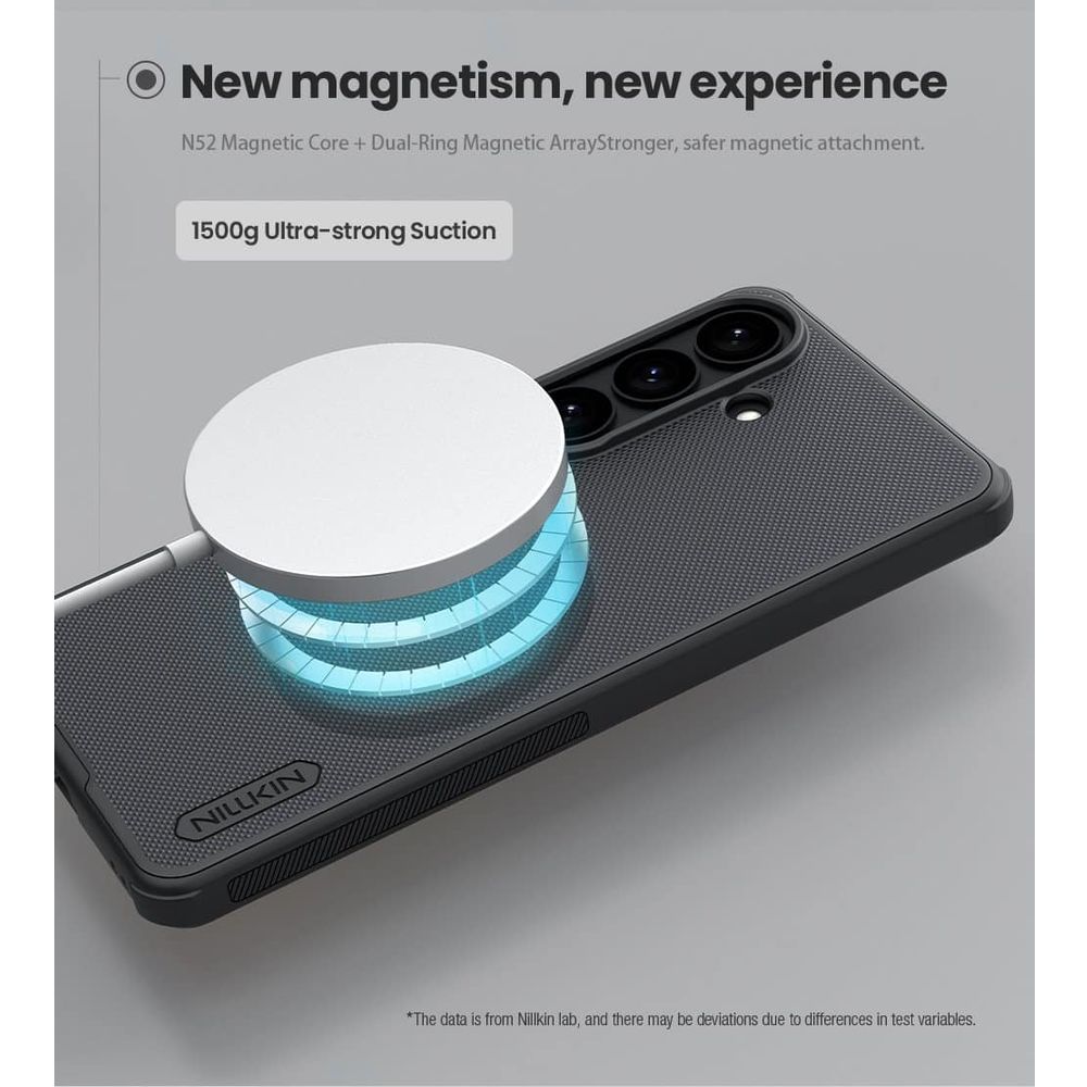 Nillkin Super Frosted PRO magnetska stražnja maska ​​za Samsung Galaxy S26 crna slika 2