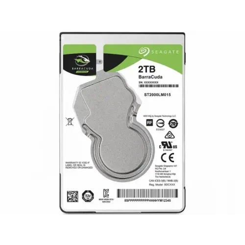 Seagate Barracuda ST2000LM015 Hard disk 2TB 2.5 SATA  slika 1