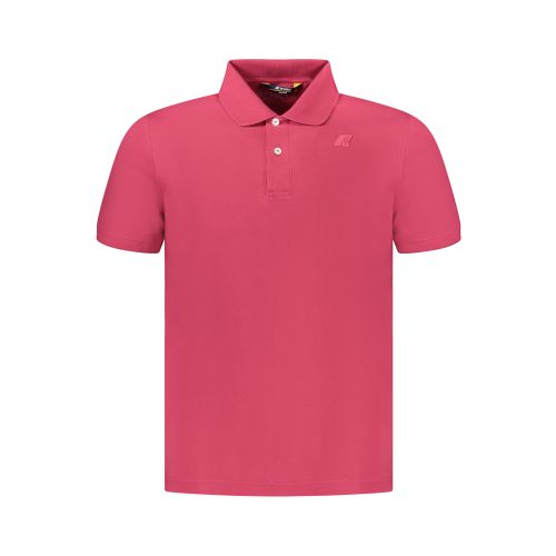 K-WAY POLO SHORT SLEEVE MEN PINK slika 1