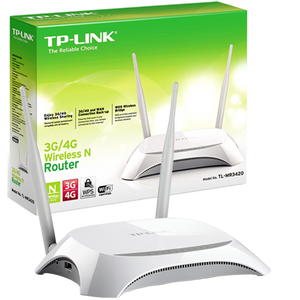 TP-LINK 3G/4G Wireless N Router, 4 porta, 300Mbps - TL-MR3420
