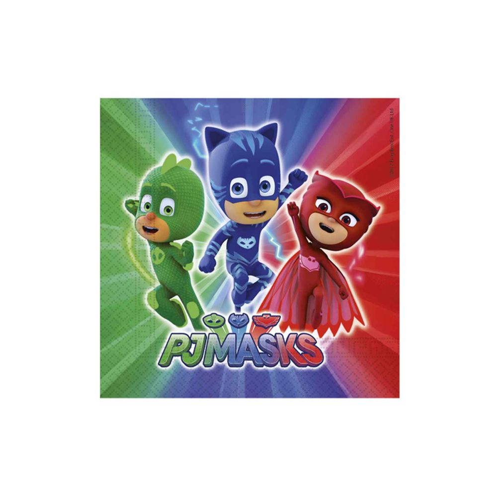 88633 Papirne salvete PJ Masks 33x33cm, 20kom slika 1