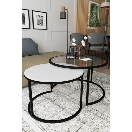 Bora - Transparent, White Transparent
White Coffee Table slika 2