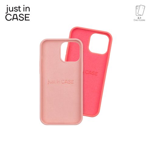 2u1 Extra case MIX PLUS paket PINK za iPhone 13 Pro Max slika 1