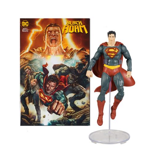 DC Comics Black Adam Strip + Superman Figura 17cm slika 3