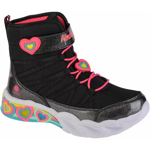 Skechers SWEETHEART LIGHTS dječje čizme 302661L-BKHP slika 7