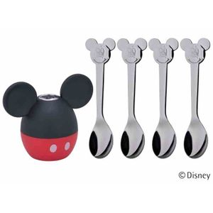 WMF dječji set soljenka sa žličicama Mickey Mouse