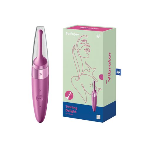 Vibrator Satisfyer Twirling Delight, crveni slika 1