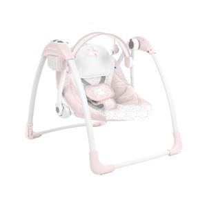Kikka Boo Električna ljuljačka Chillo Hippo Dreams, Pink