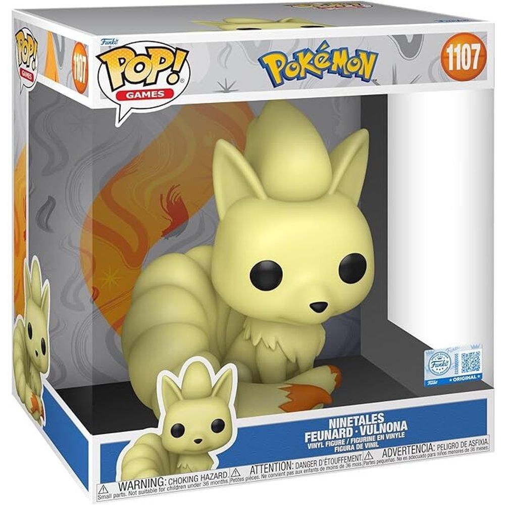 Figura POP Jumbo Pokemon Ninetales Feunard Vulnona Exclusive slika 1