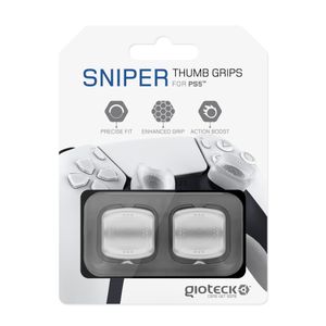 GIOTECK Sniper Thumb Grips Bijeli za PS5