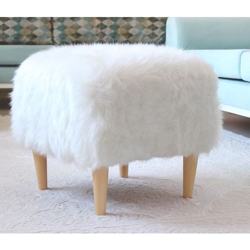 Fox v2 - White White Pouffe slika 3